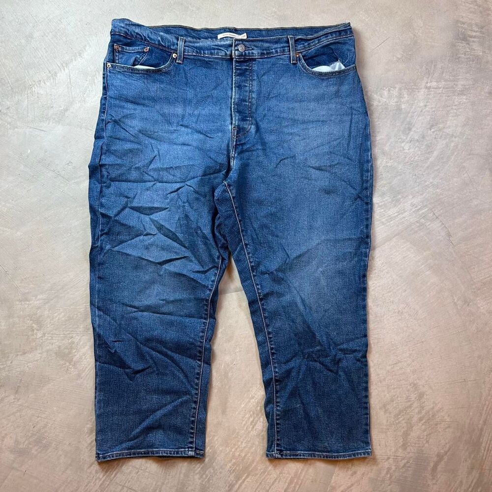 Levi-s Women's Blue and Navy Jeans